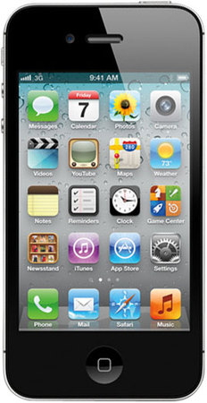 Смартфон APPLE iPhone 4S 16GB Black - Мончегорск