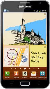 Смартфон Samsung Galaxy Note GT-N7000 Blue - Мончегорск