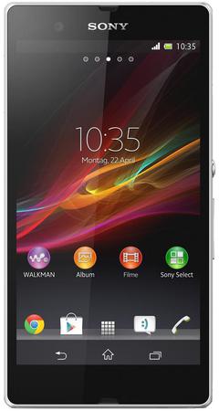 Смартфон Sony Xperia Z White - Мончегорск